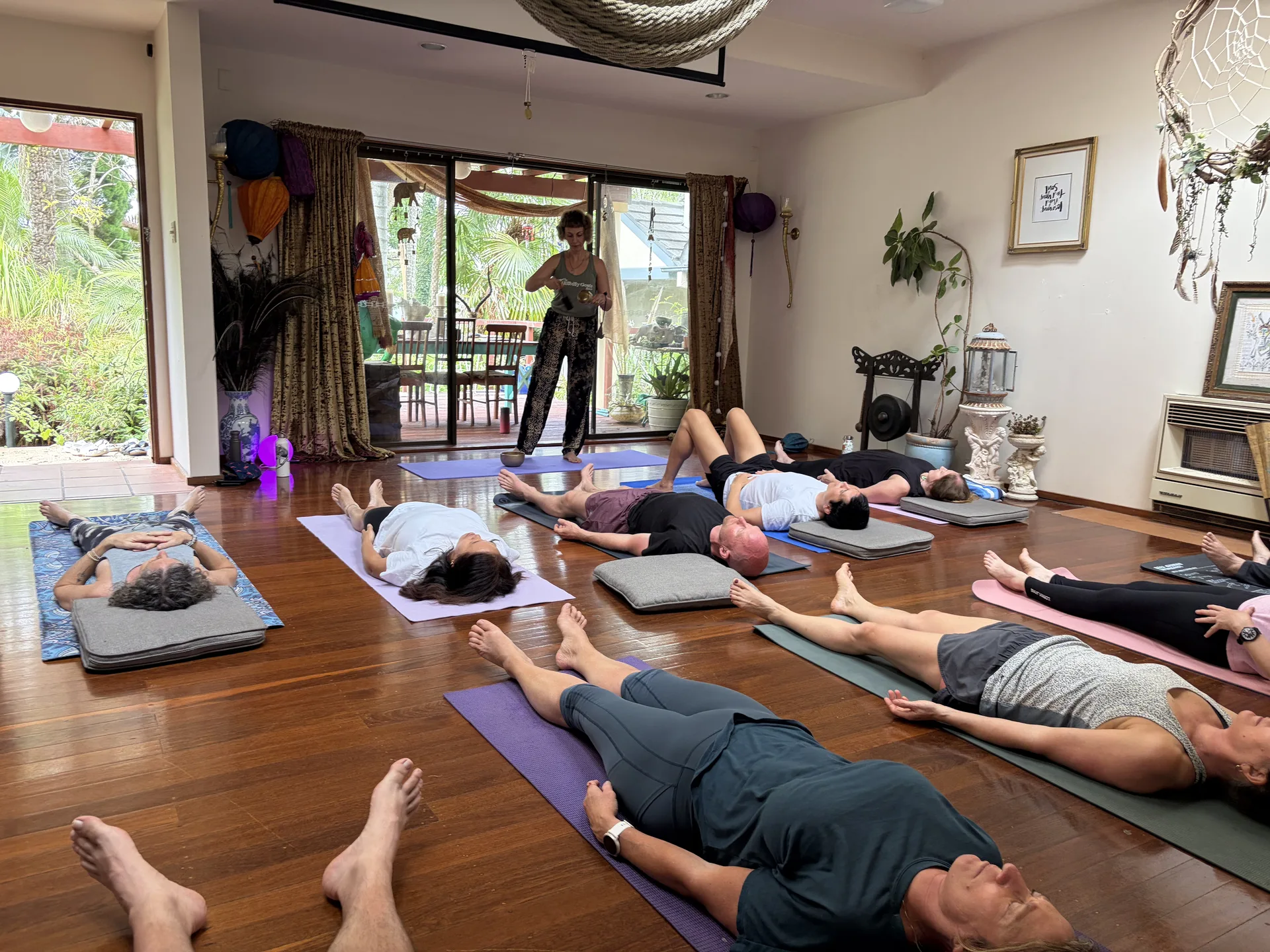Meditation and breathwork session